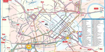 Hartë të qytetit të hanoi të vietnamit
