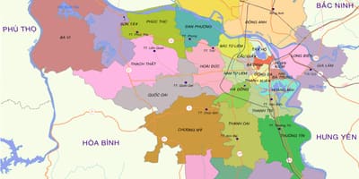 Harta e qarkut në hanoi