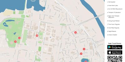 Harta e hanoi rrugë ushqimore