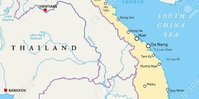 Hanoi hartë vendndodhjen e